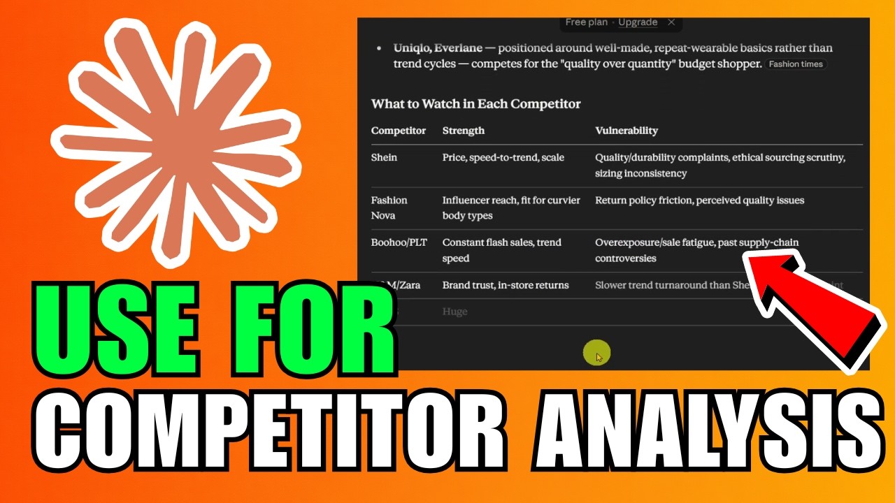 Competitor Research tutorial