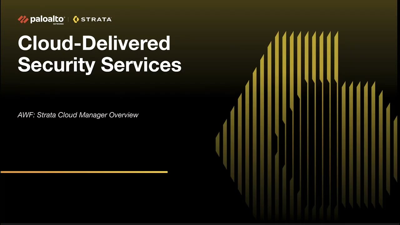 AWF: Strata Cloud Manager Overview