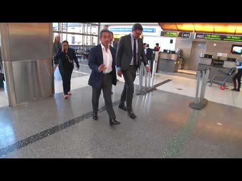 former president France Monsieur Sarkozy at lax lapd  and the 1 amendment  freedom of press PASS
