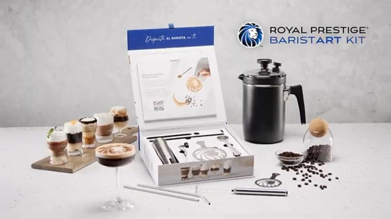 Kit Barista: Prepara café como un experto - Royal Prestige®