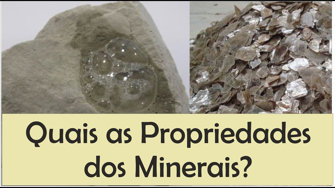 Principais Propriedades dos Minerais