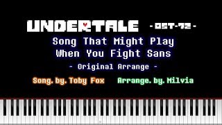 【PC編曲】Song That Might Play When You Fight Sans(Toby Fox)【Milvia】