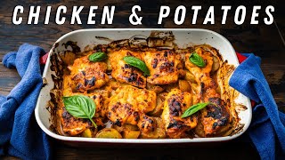How I Make The Easiest One-Pan Chicken and Potatoes