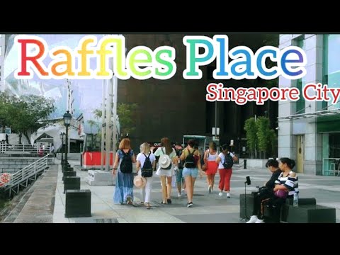 Raffles Place Cidade de Singapura || Cidade de Singapura