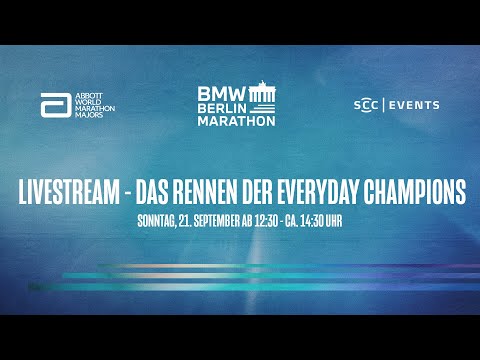 BMW BERLIN-MARATHON 2025 LIVE STREAM - die Everyday Champions