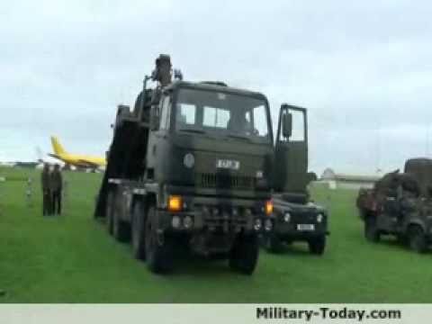 Leyland DAF DROPS Heavy Utility Truck Army Show