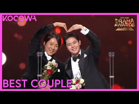 Best Couple Award Winners: Choi Soo Jong & Kim Dong Jun | 2023 KBS Drama Awards | KOCOWA+