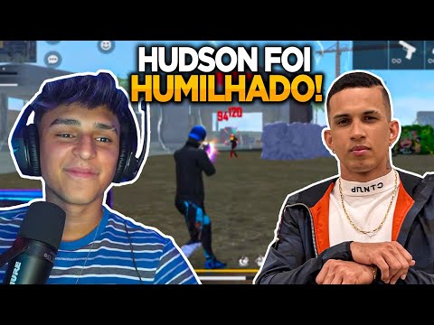 HUDSON FOI HUMILHADO NESSE X1 PELO NOBRU! PERDEU 500$ REAIS FACIL