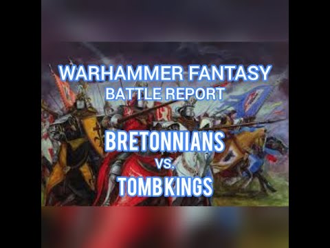 SquareHammer | Warhammer Fantasy Battle Report #6 | 8th Edition | Bretonnia vs Tomb Kings