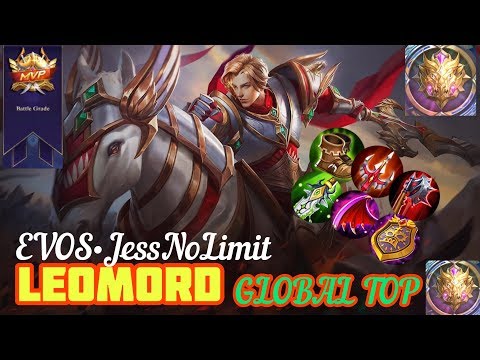 Global rank Leomord by EVOS•JessNoLimit / Leomord gameplay / Mobile Legends Bang Bang