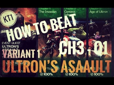 How To Beat Ultron’s Assault Variant 1 - Chapter 3 Quest 1