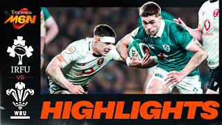 HIGHLIGHTS | Ireland v Wales | A brutal, intense battle! And the greatest try from a prop you'll see