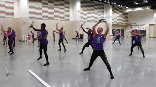 Carolina Crown's Guard Below Lucas Oil