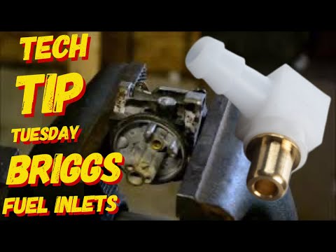 TECH TIP TUESDAY / HOW TO REPLACE THE FUEL INLETS ON ANY CARBURETOR #briggsandstratton #tecumseh