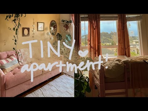 SF STUDIO APARTMENT DECOR VLOG - adding a loft bed & making it cozy! ✨