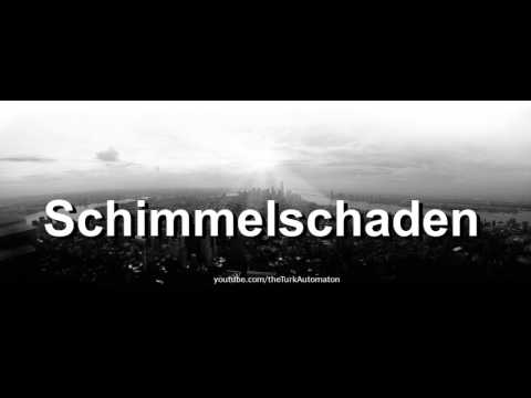 How to pronounce Schimmelschaden in German - Perfectly