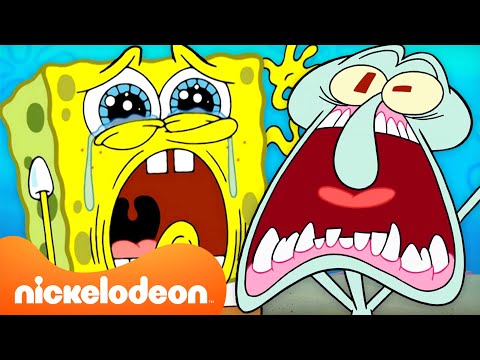Capa de Bob Esponja ENLOUQUECENDO por 50 Minutos Seguidos 🤯  | Nickelodeon em Português