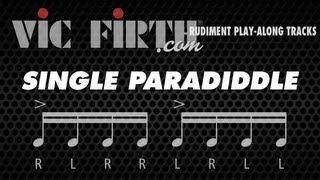 Single Paradiddle: Vic Firth Rudiment Playalong