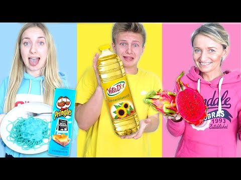 Nur die FARBE die man trägt 24H essen 😋 wird leider ekelig... 🤮