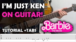 I'm Just Ken - Ryan Gosling (Guitar Tutorial + TABS) - Barbie the Movie