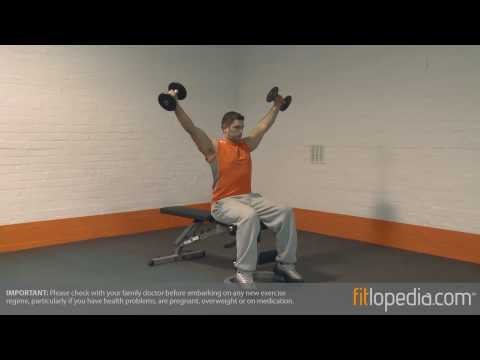 Seated Dumbbell Dublin Press