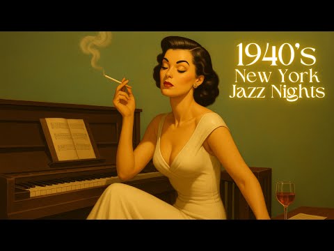 Vintage Jazz Lounge – 1940s New York Bar Jazz to Relax & Unwind