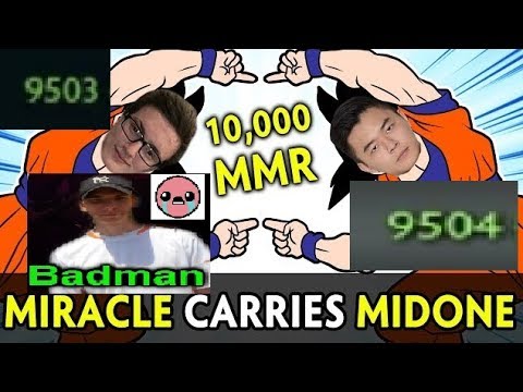 Miracle Troll carries MidOne Mid AA  vs Badman Full Game