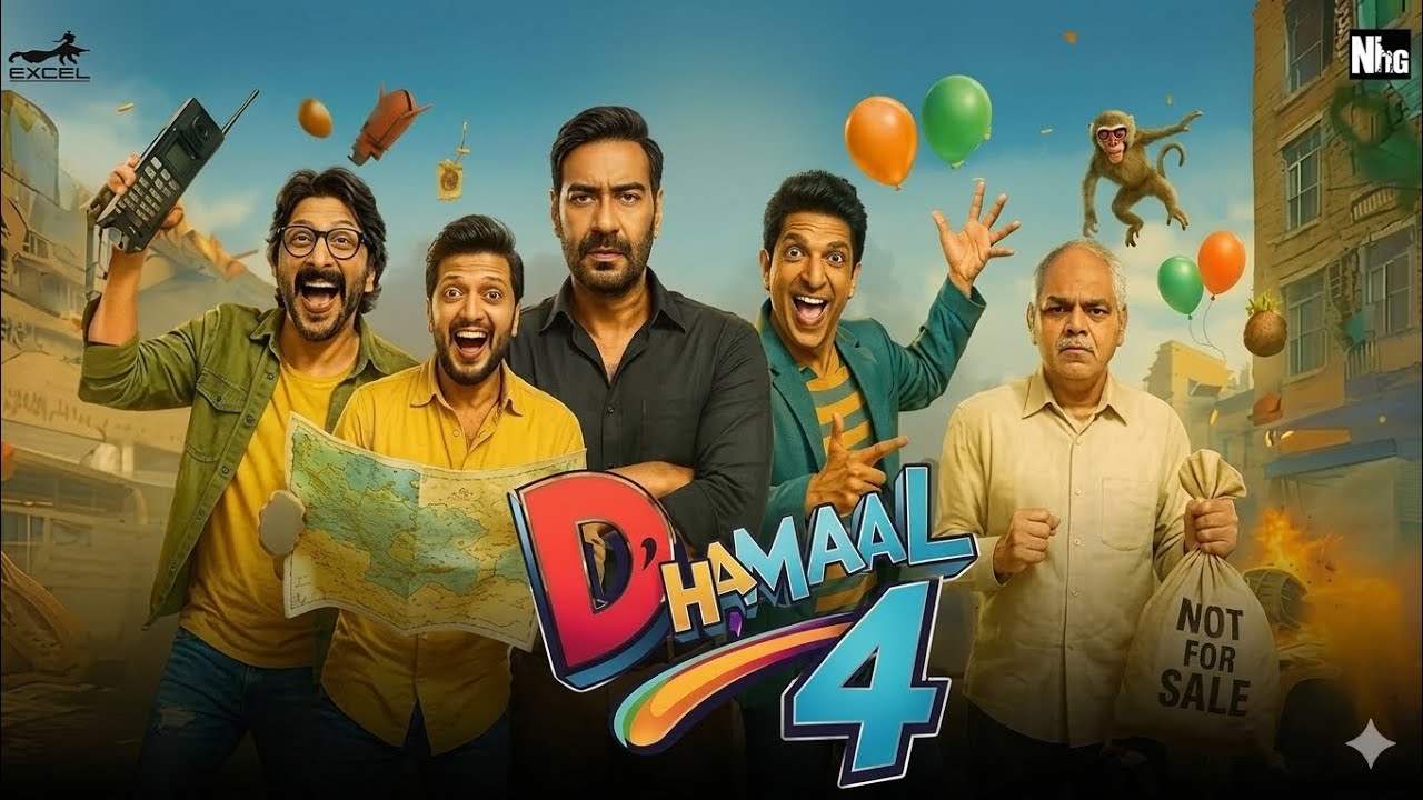THE DHAMAAL 4 Full Comedy Movie 2026 | Ajay Devgn | Madhuri Dixit | Anil Kapoor | Ritesh Deshmukh