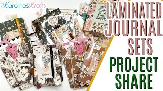 One Sheet Wonder Project Laminated Journal Sets for Craft Fair Ideas, One Page Wonder 12x12