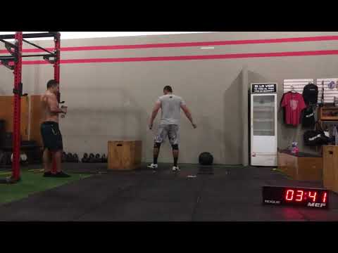 Alcides Asmad wod 1 fitgames 2019