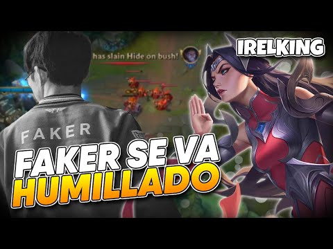😨 IRELKING THE OTP THAT HUMILIATED FAKER IN SOLO Q!😢