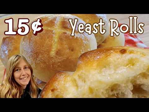 Dinner Rolls - 30-minute Yeast Rolls You Can Bake! - The Hillbilly Kitchen #rolls