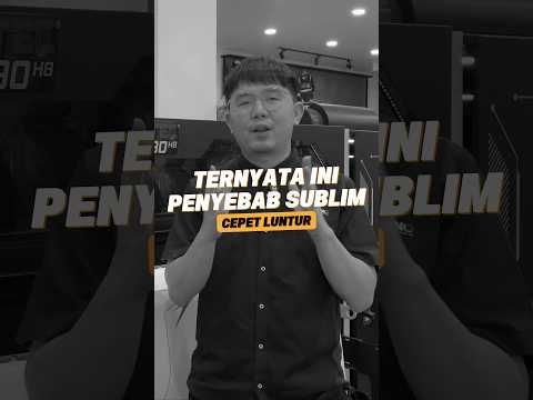 Ini dia beberapa hal yang bisa menyebabkan hasil sublimasi kalian luntur #shorts #fyp