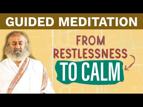 From Stress To Calm | Guided Meditation | Gurudev