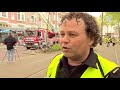Bakstenen vallen naar beneden: Beijerlandselaan Rotterdam deels dicht