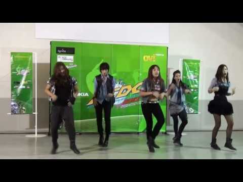 100503 (E)va cover f(x) - Pre Audition Nokia ACDC