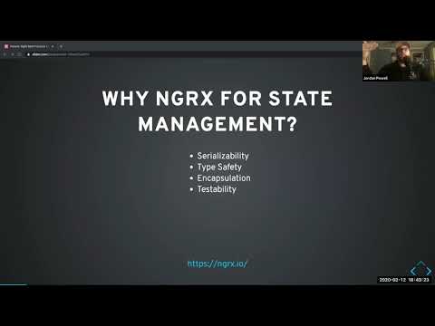 Ngrx Best Practices - JavaScript and Friends - Angular Online Meetup - February 2020