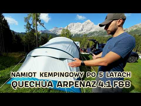 Quechua Arpenaz 4.1 F&B camping tent review, opinions, test after 5 years of use