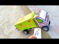 How To Make Matchbox Lorry Truck At Home DIY Matchbox Toy Truck Using Dc Motor Mini Truck