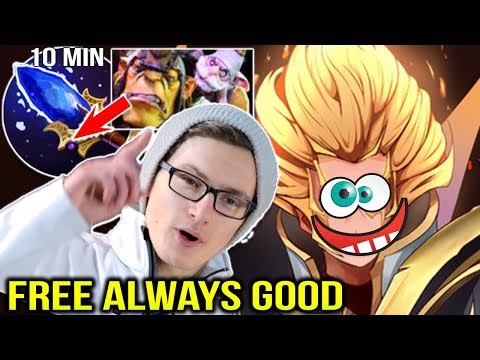 Miracle Invoker with 10 Minutes Free Scepter by Alchemist Dota 2 7.11