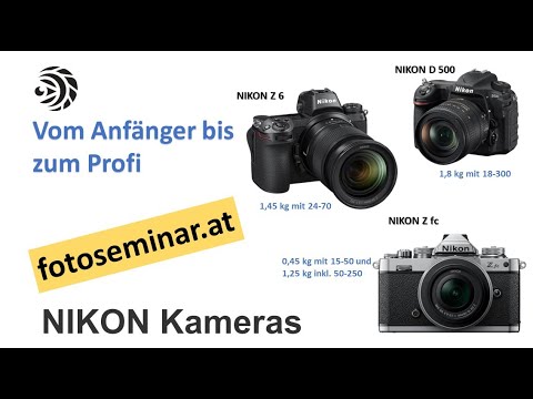 Überblick Nikon System Kameras | Vom Anfänger bis Profi in der Fotografie - mizerovsky.com