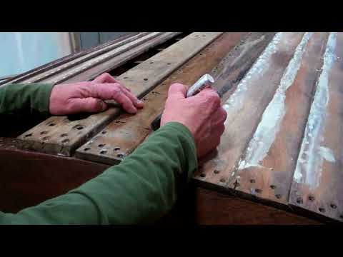 1940 Lyman 16' Yacht Tender Keelson, Keel, Gripe & Knee Update 1 13 2018