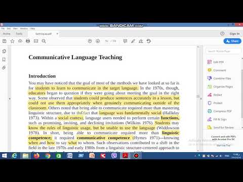 Communicative Language Teaching CLT 1