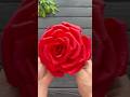 Wow Beautiful Idea Rose Crepe Paper Flower DIY Decoration Craft