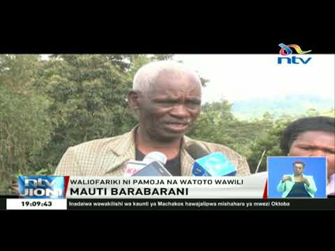 Ajali yasababisha vifo vya watu wanne huko Mukurwe-ini