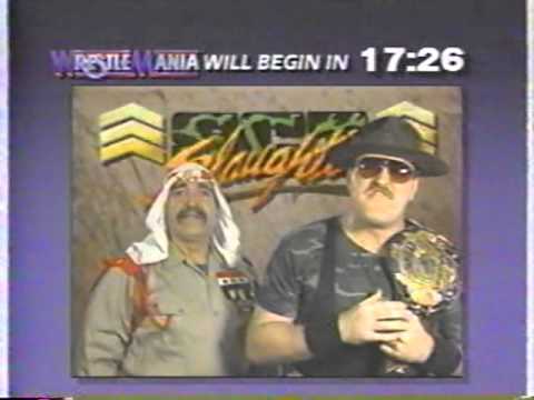 Thumbnail of the video: Wrestlemania VII Pre-Show