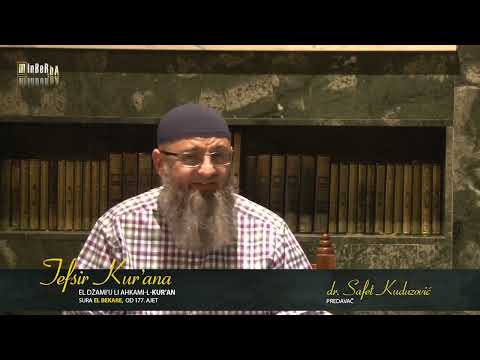 Oni koji su iskreni i bogobojazni-Dr.Safet Kuduzović