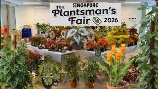 🌿Rare & Beautiful Plants Fair 2026 | Planters Market Tour Singapore | A Plant Lover’s Paradise🌱