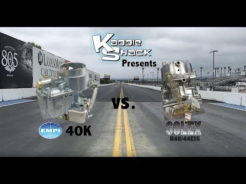 EMPI 40K versus Kadron Solex H40/44EIS Track Testing