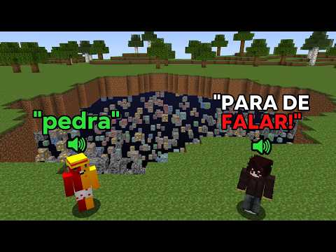 tudo que FALAR DESAPARECE no minecraft